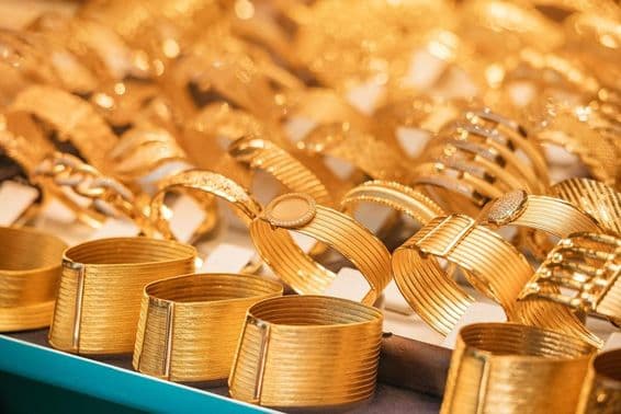 Dubai Gold, 24-karätiges Armband.