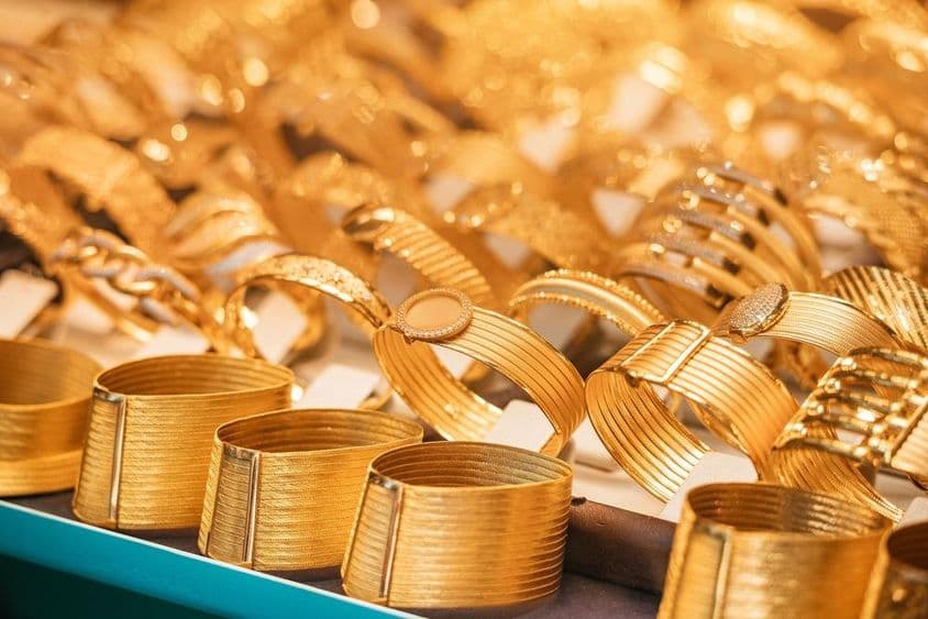 Dubai Gold, 24-karätiges Armband.