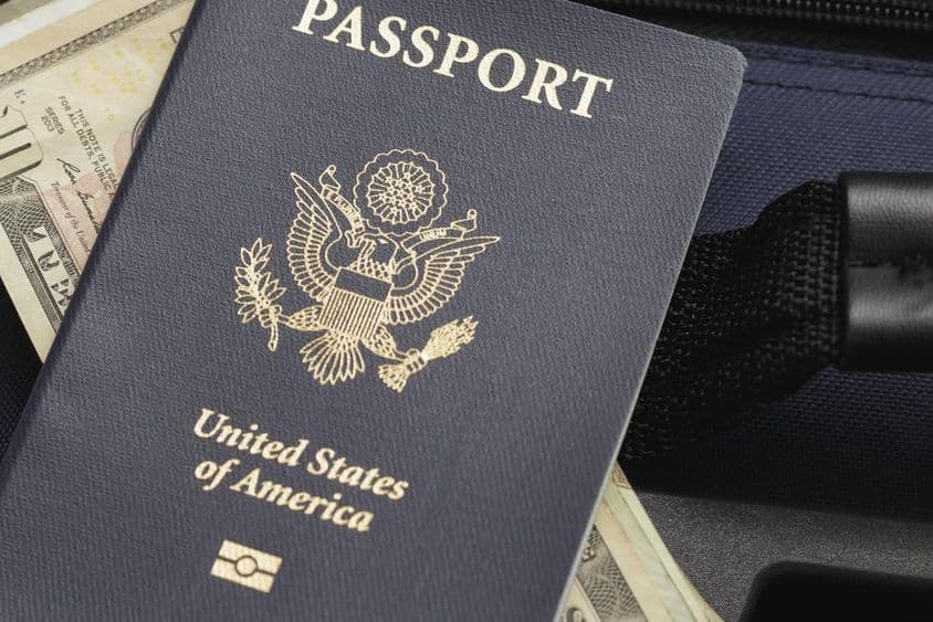 US-Pass auf Dollars ruhend.