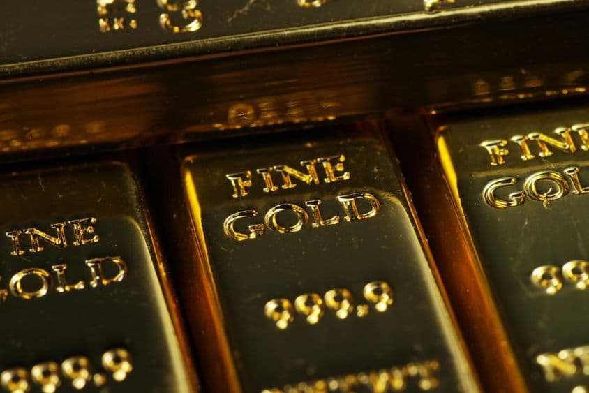 Anlagegold 999,9% Reinheit.