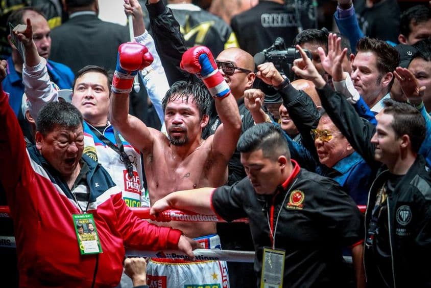 Manny Pacquiao: Legendärer Boxer in Dubai.
