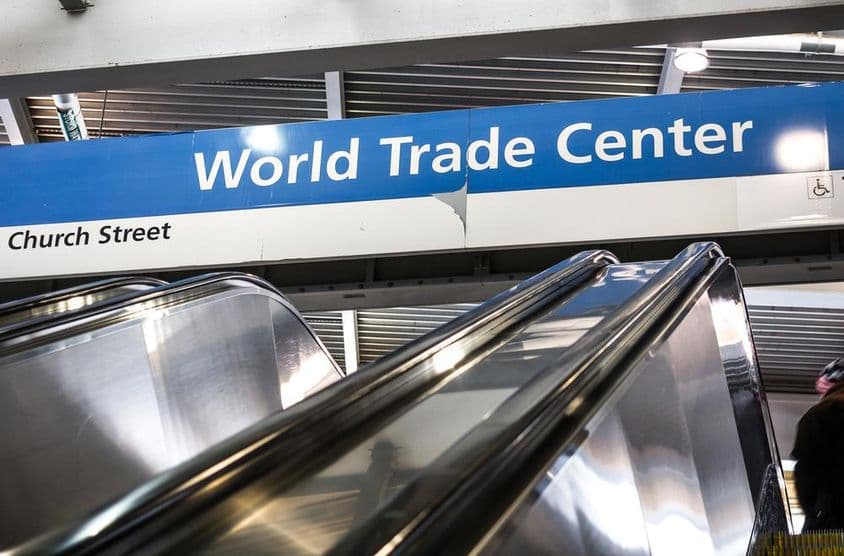 U-Bahn-Station Dubai World Trade Center.