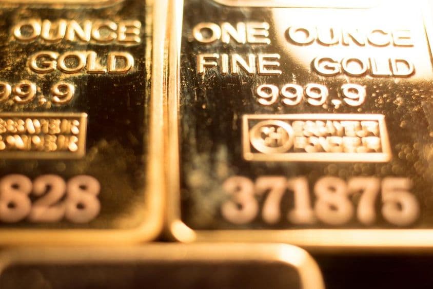 Gold 999,9 Reinheit.