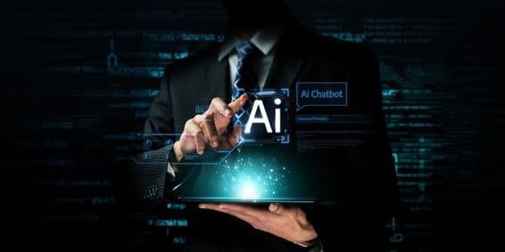 KI und menschliche Beziehung.