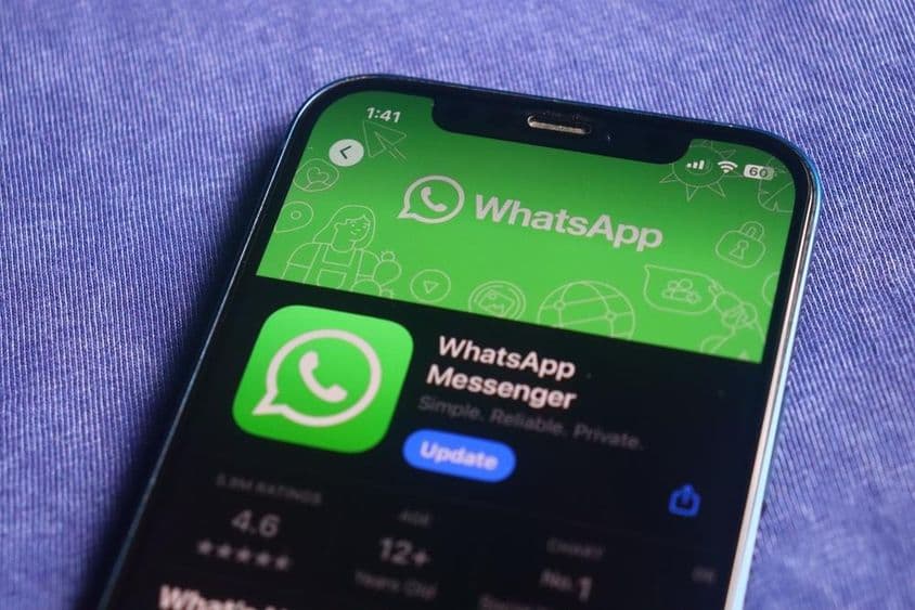 WhatsApp Telefon App Installation.