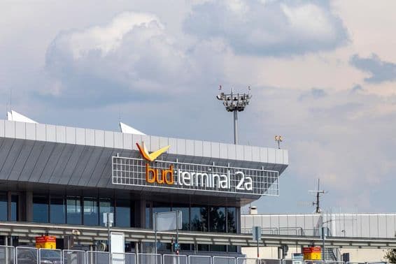 Flughafen Budapest Ferenc Liszt.