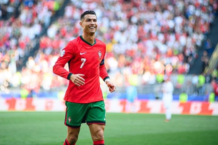 Cristiano Ronaldo im Signal Iduna Park.