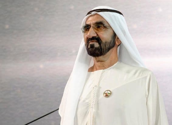 Sheikh Mohammed bin Rashid Al Maktoum, der Vizepräsident und Premierminister der VAE und Herrscher von Dubai.