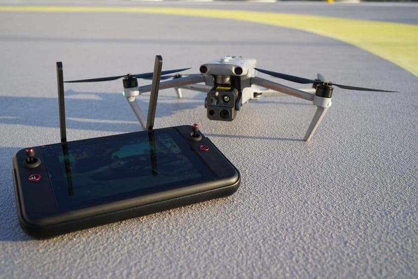 Hochmoderne Rettungs- und Überwachungstechnologie.