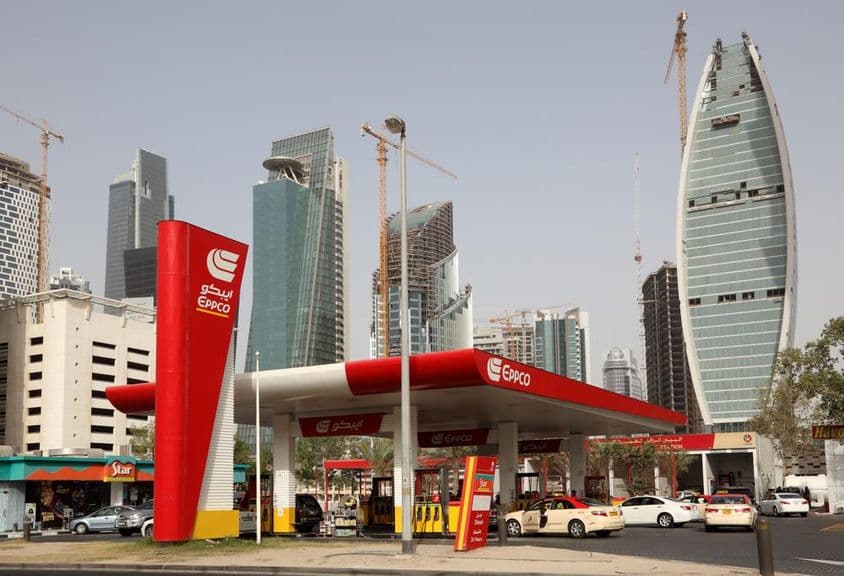 Eppco-Tankstelle in Dubai.