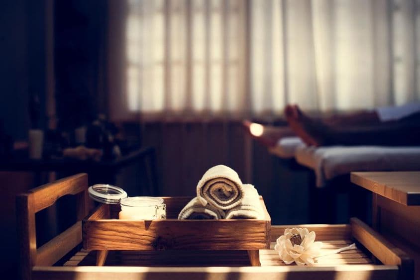 Spa-Salon therapeutische Behandlung.