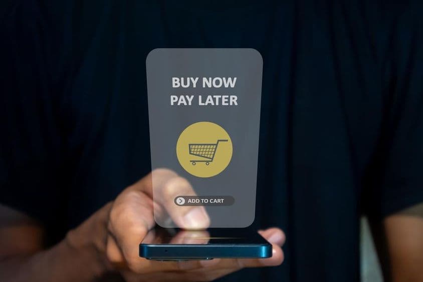 Jetzt kaufen, später zahlen beim Online-Shopping.