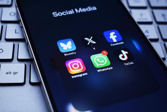 Die beliebtesten Social-Media-Apps.