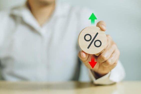 BIP-Prozentuale Änderung handgezeichnete Baum-Prozentsätze.