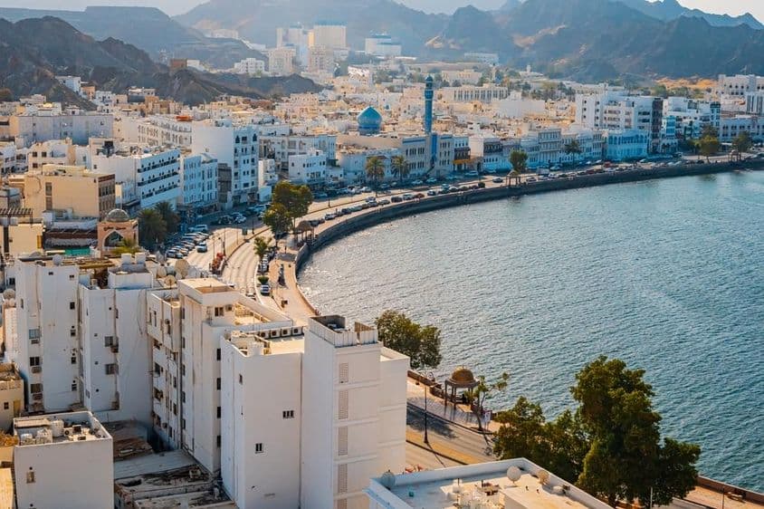 Stadtansicht von Maskat, Oman.