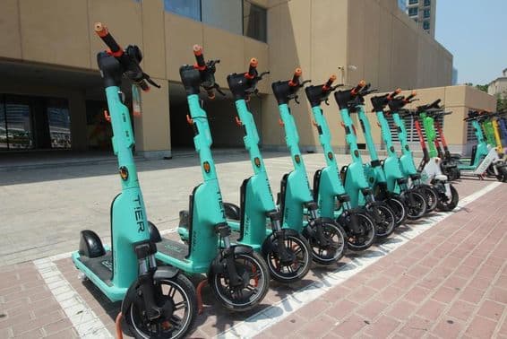 RTA E-Scooter-Miete in Dubai. Das Careem BIKE.