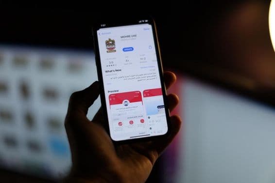 MOHRE-App auf einem Smartphone-Bildschirm.