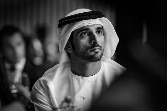Scheich Hamdan bin Mohammed bin Rashid Al Maktoum Kronprinz von Dubai.