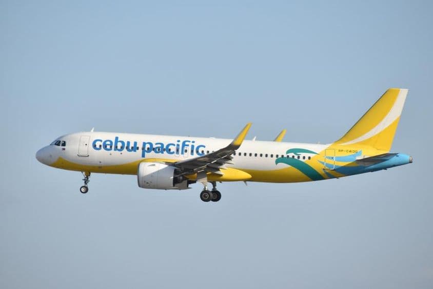 Cebu Pacific Flugzeug, Airbus A320-271N.