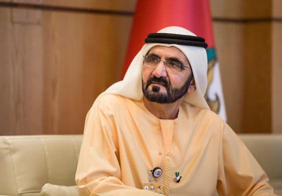 Scheich Mohammed bin Rashid Al Maktoum.