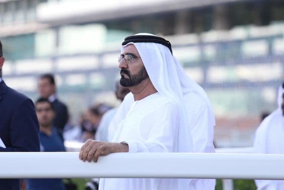 Scheich Mohammed bin Rashid Al Maktoum.
