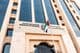 Das majestätische Gebäude des Finanzministeriums der Vereinigten Arabischen Emirate in Dubai.