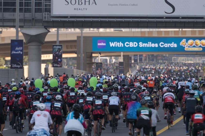 Dubai Ride jährliches Event 2023.