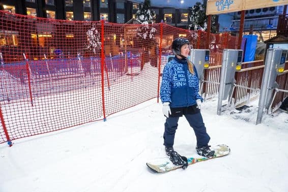 Attraktion im Einkaufszentrum 'Ski Dubai' in Dubai.