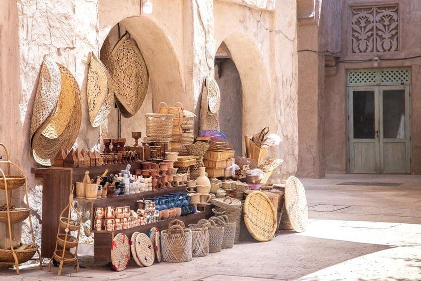 Al Seef Heritage Souq Arabischer Markt, Dubai Deira.