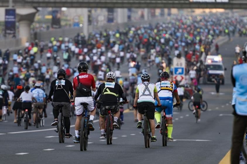 Jährliches Event Dubai Ride.