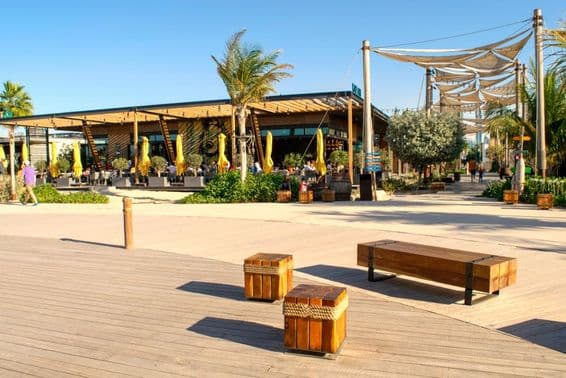 La Mer Beach Resort in Dubai.