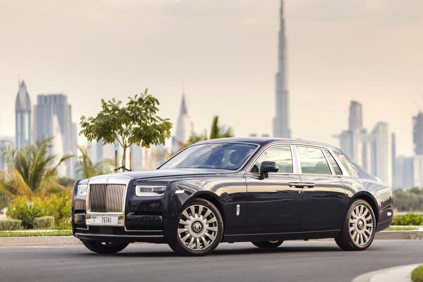 DUBAI, Vereinigte Arabische Emirate Rolls Royce Phantoms.