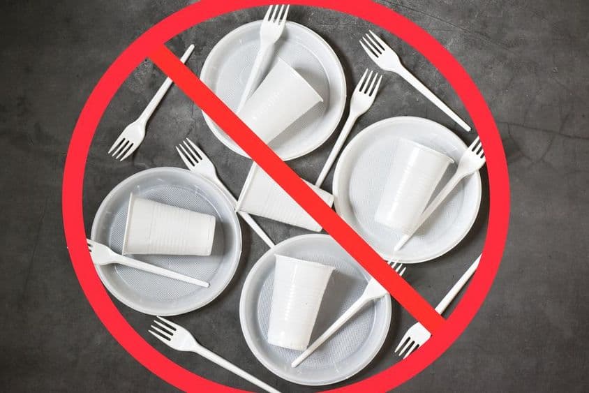 Einwegplastik wird verboten.