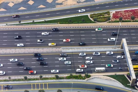 Sheikh Zayed Road, Downtown Dubai.
