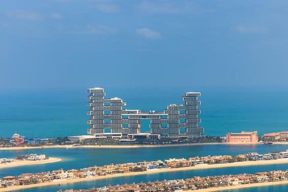 Atlantis Royale, ultraluxuriöses Resort auf den Palm Jumeirah Inseln.