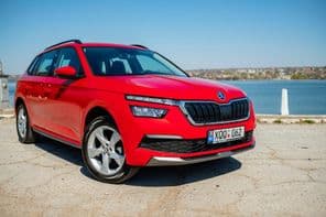 Skoda Kamiq Testfahrt.