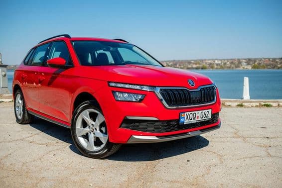 Skoda Kamiq Testfahrt.