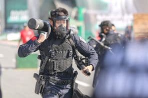 Vereinigte Arabische Emirate SWAT Challenge 2025 in Dubai.