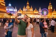 Bunter Abend bei Global Village Erlebnis