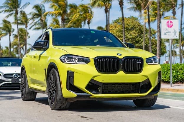 2022 BMW X4 M Crossover.