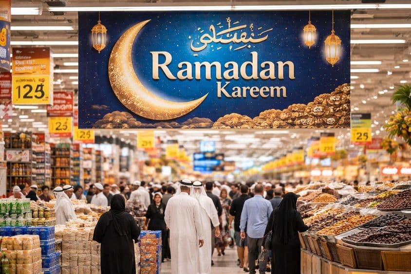 Einkäufe vor Ramadan in Dubai: reichlich Vorräte, klare Preise