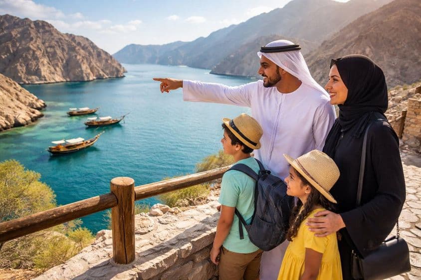 Eid-Familie GCC-Urlaub