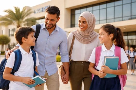 Winterpause Schulszene