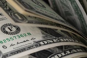 Der amerikanische Ein-Dollar-Schein