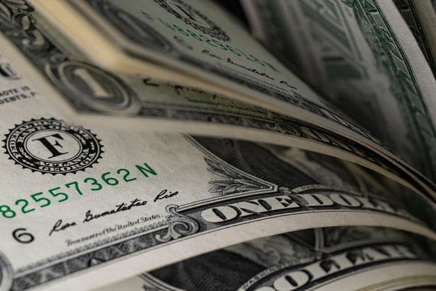 Der amerikanische Ein-Dollar-Schein