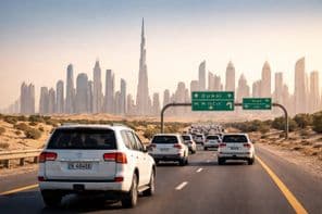 Nach Hause über Landweg zurückkehren