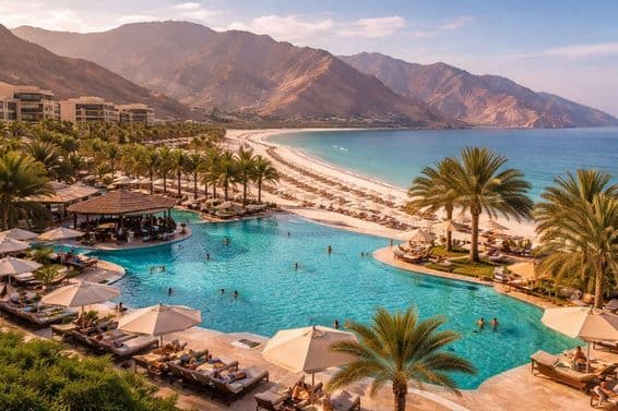 Luxuriöser Strandurlaub