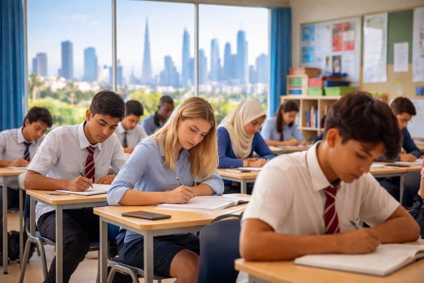 Schüler in einem Klassenzimmer