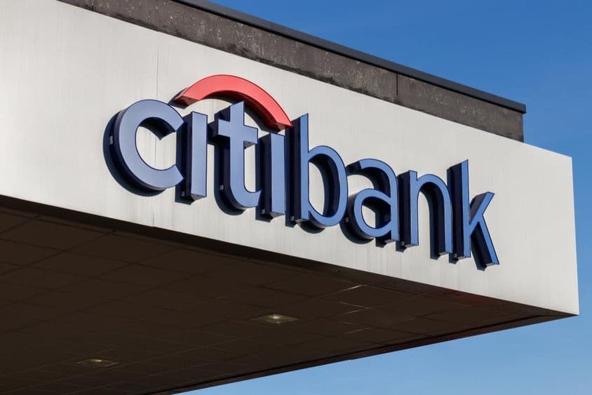 Citibank Einzelhandelsbankfiliale.