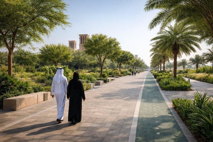 Al Ras Fußgängerpromenade